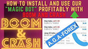 BOOM AND CRASH 2021-HOW TO INSTALL AND USE OUR MAGIC BOT PROFITABLE WITH BOOM AND CRASH {LIVE TRADE}