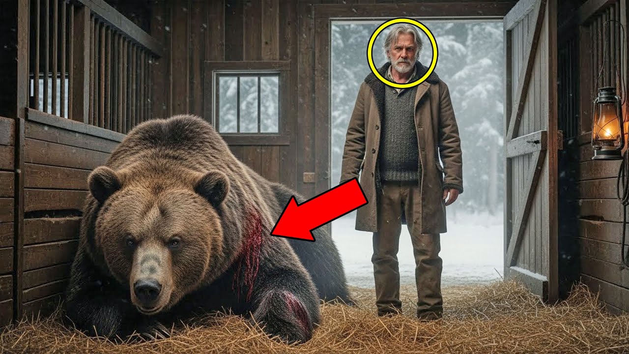 Man Lets a Starving Bear Into His Barn — What Unfolds Moments Later Will Stun Everyone