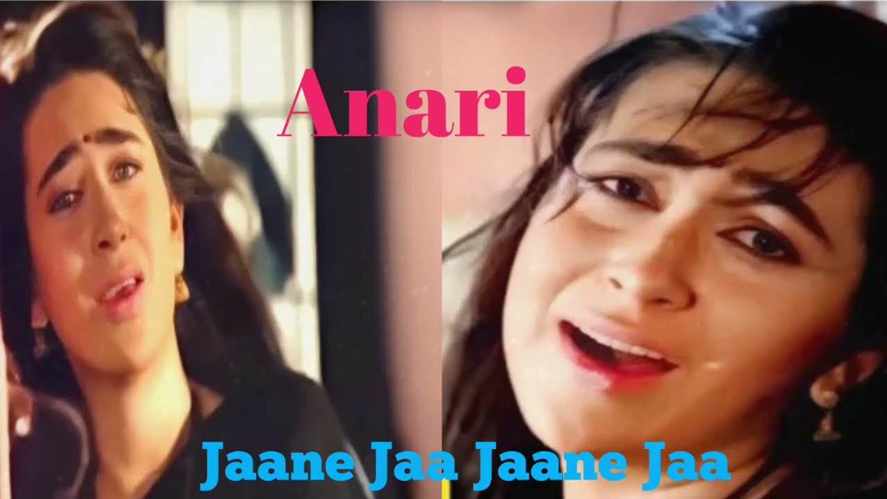 Jaane Jaa Jaane Jaan  Anari 1993  Karisma Kapoor  Venkatesh  Sadhana Sargam  90s Song