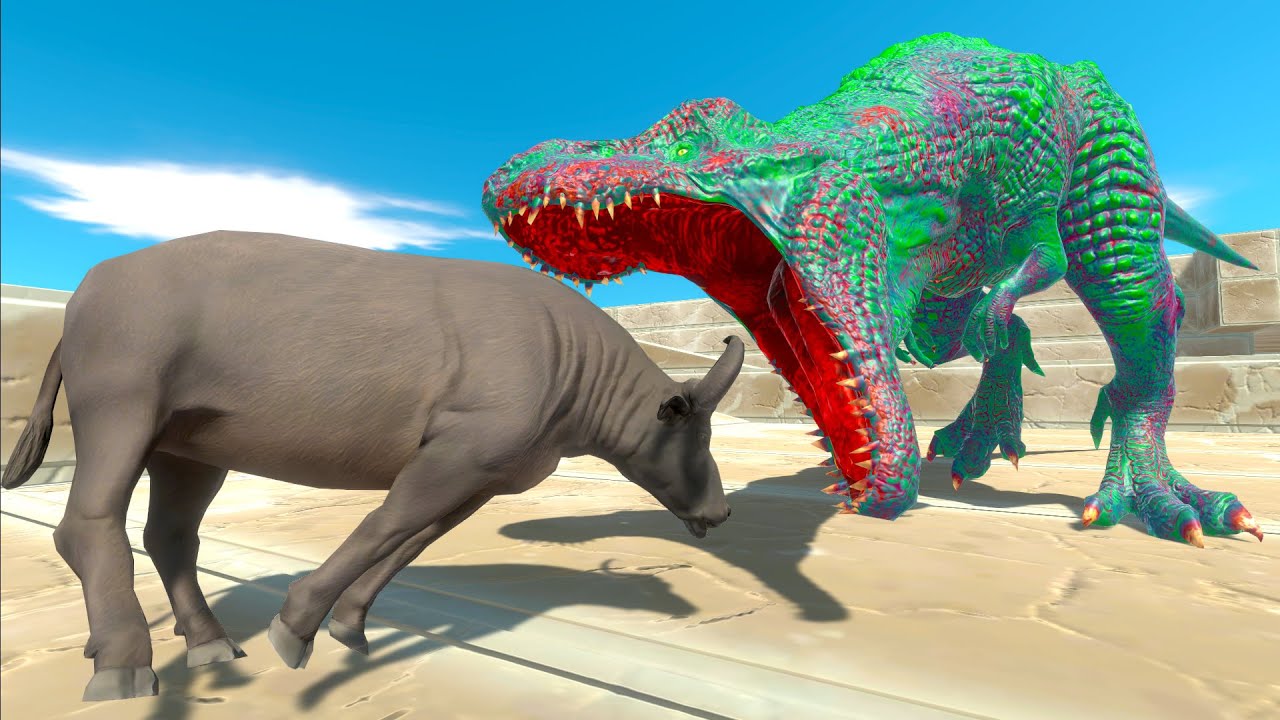 GREEN T-REX DEATH RUN v3