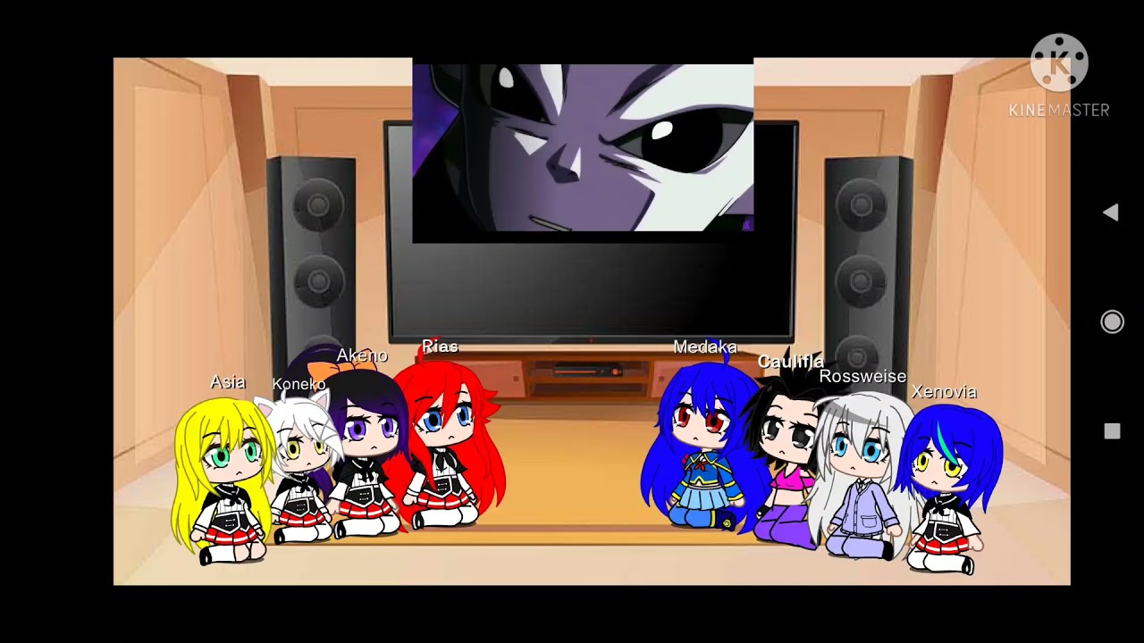 Chicas de DxD, Caulifla y Medaka reaccionan a Goku me enseñó la mejor infancia de todas