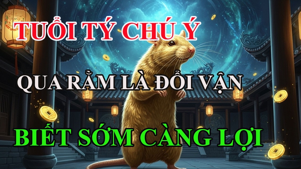 Tuổi Tý chú ý! Sau Tết nếu xuất hiện “dấu hiệu” này, năm nay tài vận sẽ đại lật ngược!