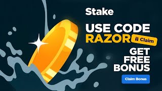 Stake Promo Code "RAZOR" - Claim up to $250 Bonus + Free Spins + Works on Stake com Stake US India Net Worth