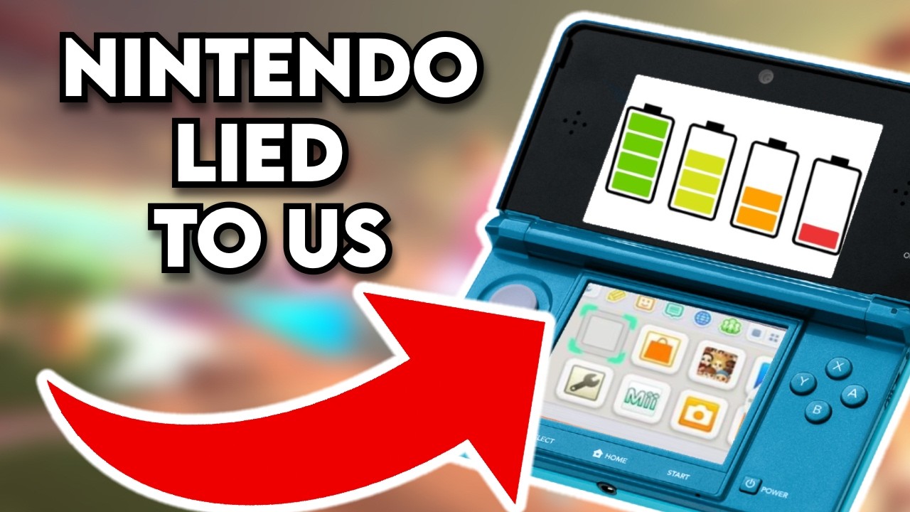 Nintendo Lied About the 3DS Battery… Here’s Proof