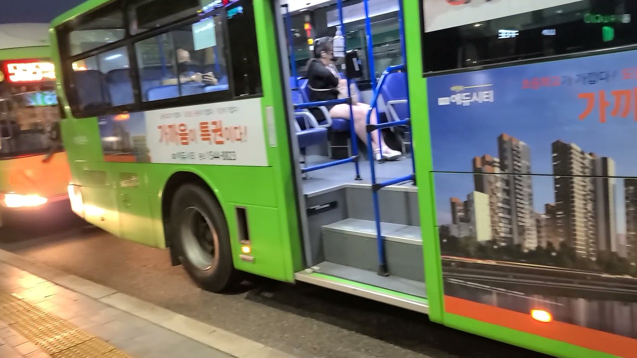 (서울 시내버스) 자일대우버스 NEW BS106 뉴 로얄시티 NGV 2016년식 보성운수 6512번 6966호 영상 (4K-60FPS) (2021.04.22)