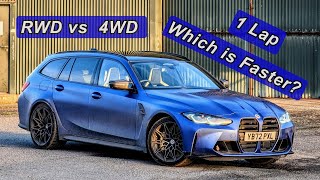 Is 4WD Faster than RWD around a Circuit? BMW M3 Touring | 4k