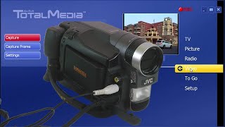 How to digitize analog video with ArcSoft TotalMedia screenshot 1
