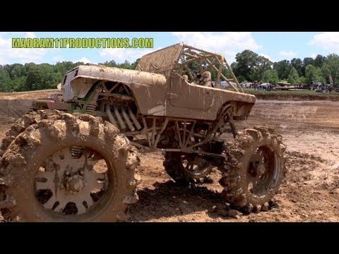 2000 HORSEPOWER FARM JEEP - YouTube