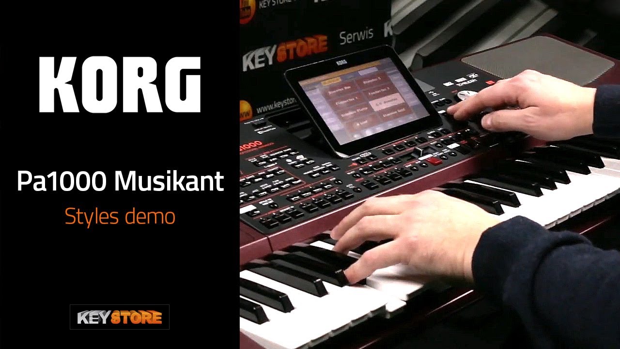 KORG Pa1000 Musikant - Styles demo