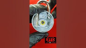 Inside a combination padlock. #masterlock     #lockpicking #locksport #locksecurity #combinationlock
