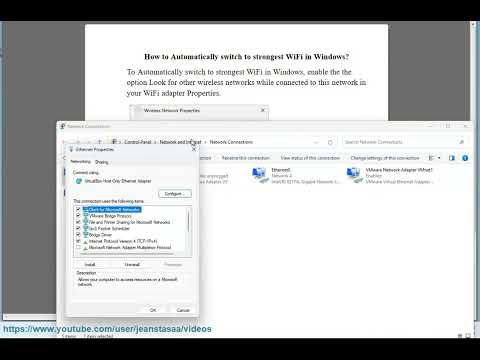 Automatically switch to strongest WiFi on Windows Laptop
