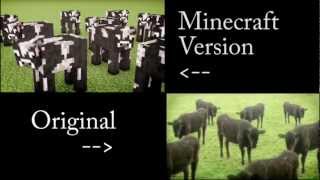 Cows & Cows & Cows And Minecraft Cows & Minecraft Cows & Minecraft Cows Comparison