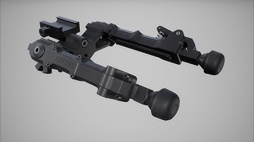 UE Assets: Bipod - Weapon Attachment [UE4, UE5]