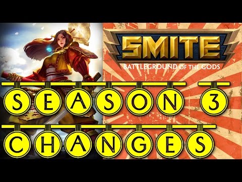Smite - Season 3 Changes