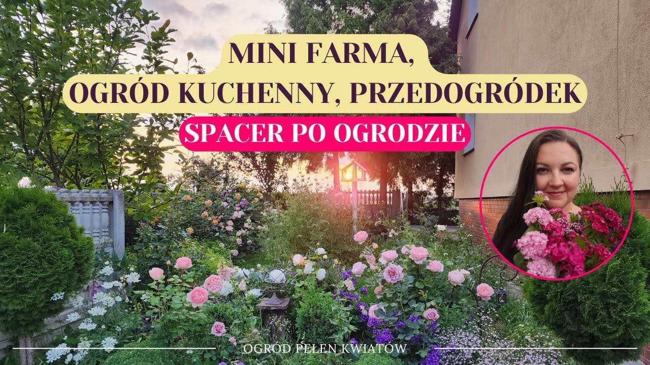 Zajrzyj ze mną do ogrodu 🌱 | Nowe rabaty na mini farmie, ogród kuchenny, przedogórdek || Spacer