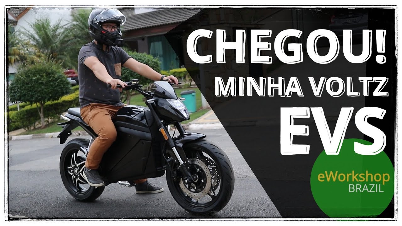 Unboxing Chegou Minha Voltz EVS Moto Elétrica - Unboxing Detalhado 