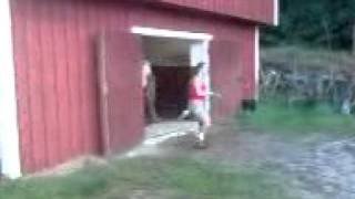 Miss Khalypso I Vagn För Första Gången I Sitt Liv.