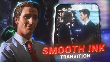 Trending Smooth INK Transition in Alight Motion 🔥 | Full Tutorial + Free XML