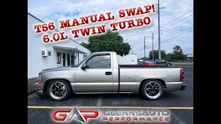 6.0L Twin Turbo T56 Manual Swapped '99 Silverado  Swap Overview & Initial Driving Impressions