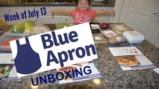 Blue Apron Unboxing | Week of July 13