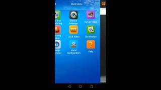 Sledování AHD kamer na mobilním telefonu přes Cloud pomocí aplikace QMEye screenshot 1