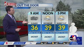 A few lingering showers expected but overall a quieter Thursday ahead