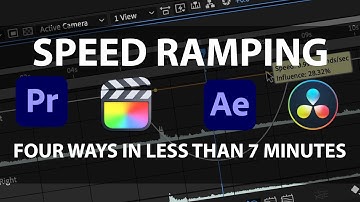How to Speed Ramp in Premiere Pro, Resolve, Final Cut Pro, and After Effects - Tutorial