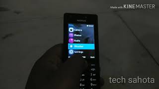 How to turn on facbook in nokia 216