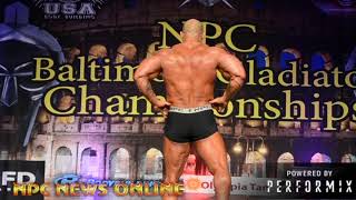 Ifbb Pro Kevin Levrone Guest Posing At The 2018 Npc Baltimore Gladiator Championships
