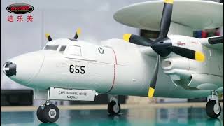 全新 Dynam 迪樂美1500mm E2C 鷹眼預警機 開箱組裝介紹