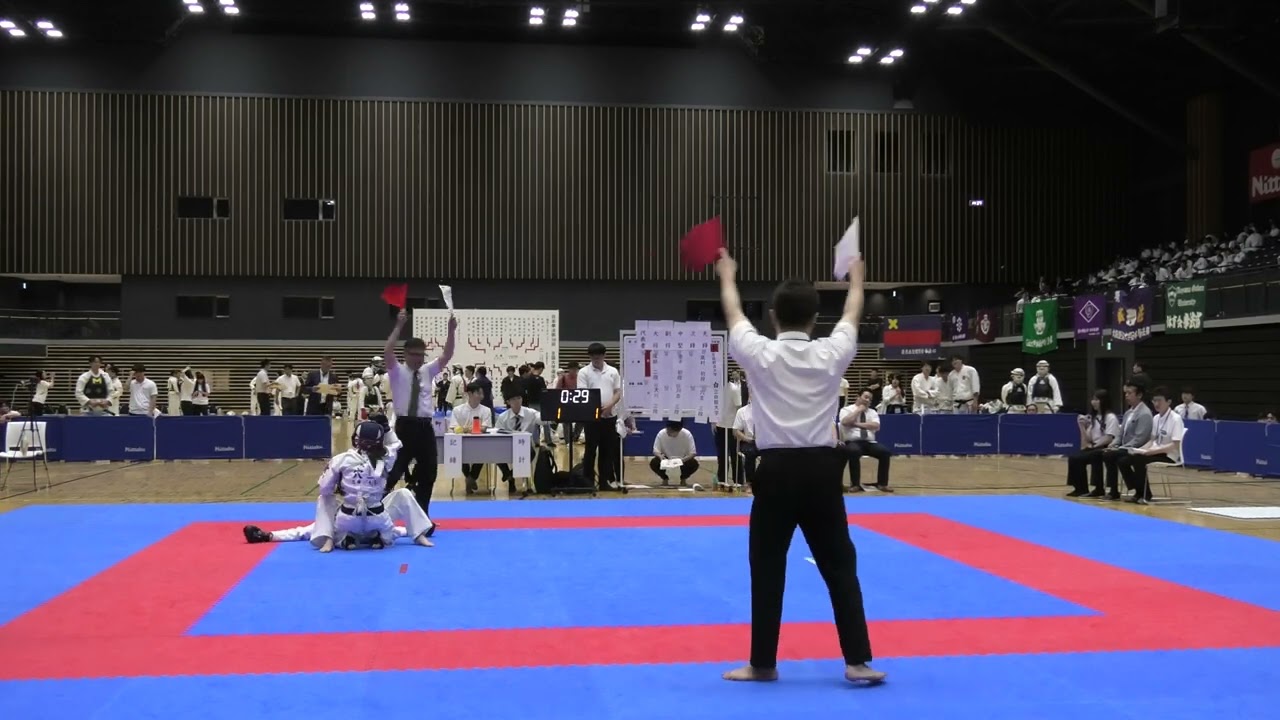 日本拳法第38回全国大学選抜選手権大会　女子三位決定戦　2025（令和7）年6月22日（日）_横浜武道館アリーナ