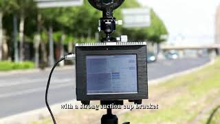 Dean 15B integrated high accuracy professional traffic radar speed detector with LPR camera