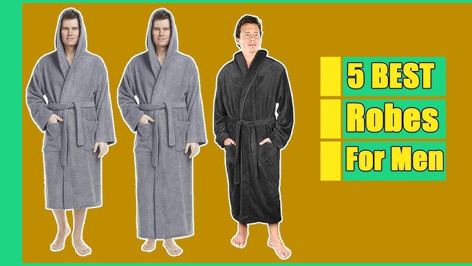 This is the best men's fleece robe on  — and it's only $23