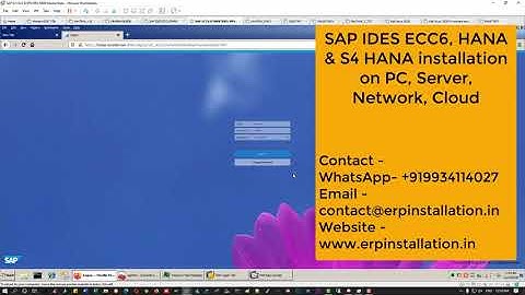SAP ECC6 EHP8 with Fiori and validity till year 9999. Contact for SAP ecc6 HANA S4HANA installation