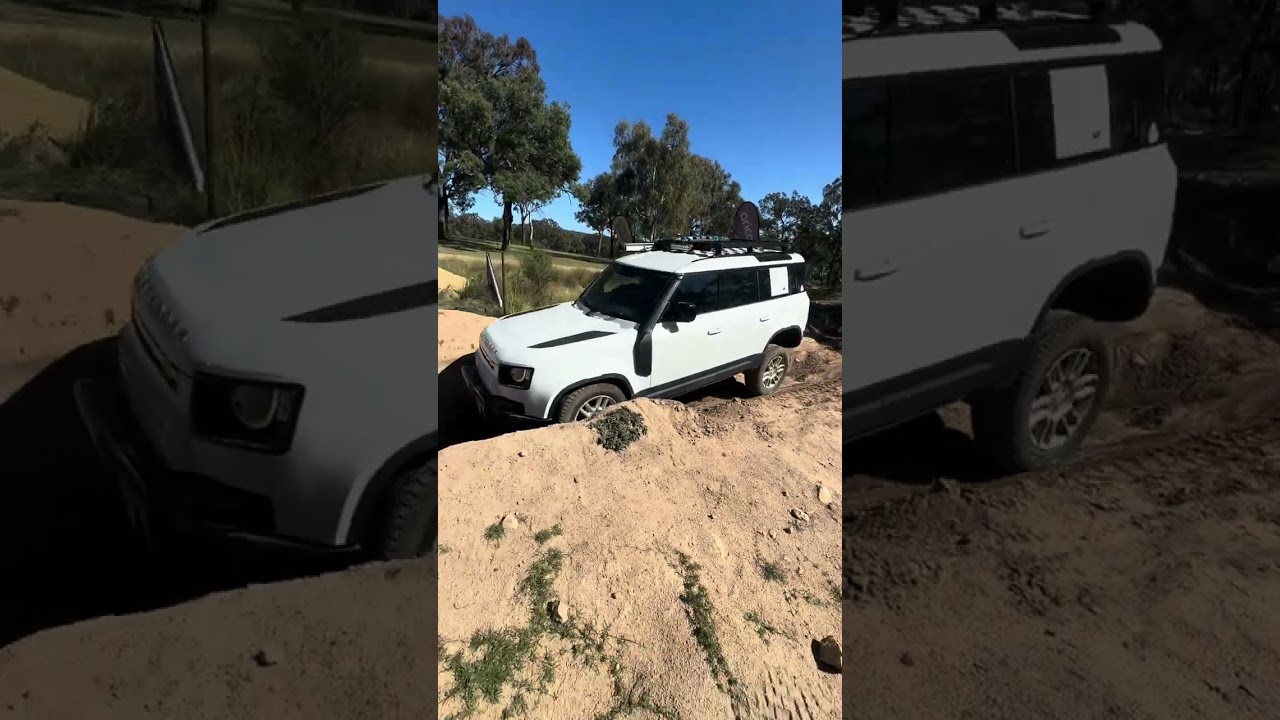 Land Rovers vs Mickey Thompson Test track The Springs 4x4 Park
