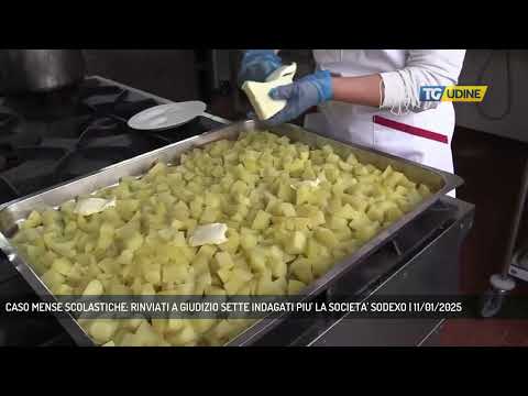 CASO MENSE SCOLASTICHE: RINVIATI A GIUDIZIO SETTE INDAGATI PIU' LA SOCIETA' SODEXO | 11/01/2025