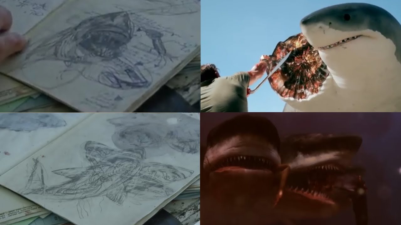 6-Headed Shark Attack [2018] - 2 3 4 5 Headed Shark Screen Time