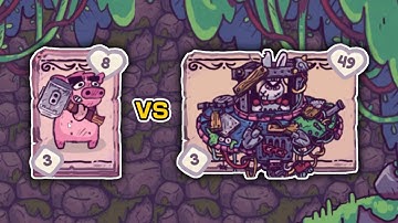 A Pig-Based Roguelike Where All Rabbits Must Die - Card Hog