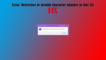Audacity: How to fix, Error: reference to invalid character number at line x