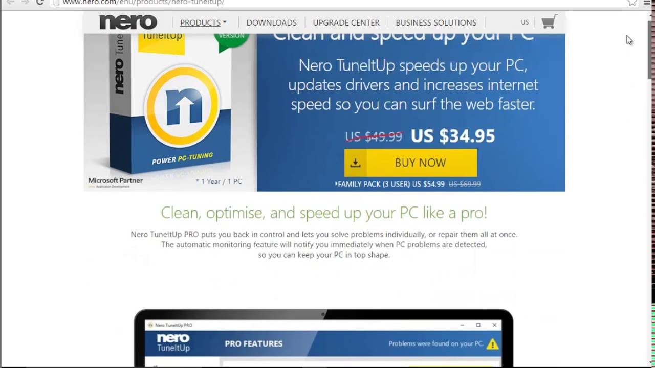 nero tuneitup pro full