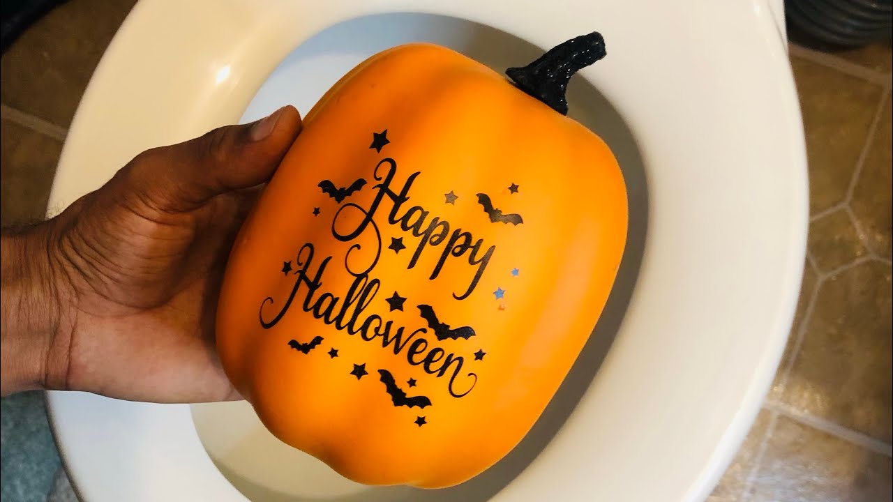 Will it Flush? - Pumpkin 🎃 