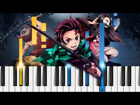 Demon Slayer (Kimetsu no Yaiba) OP - Gurenge - Piano Tutorial