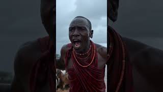 Maasai Tribe · River Crossing With Goats