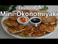 Cabbage and Potato taste better than meat! Mini Okonomiyaki Recipe in 10 minutes! Easy Breakfast