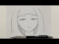 رسم انمي سهل تعلم رسم بنت انمي محجبة خطوة بخطوة رسم انمي سهل تعلم رسم بنت انمي محجبة خطوة بخطوة