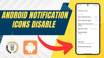 How to Disable the Notification Icons on Your Android Phone