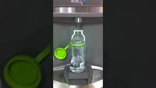 Elkay water dispenser - a simple view on using the Elkay Bottle Filler.