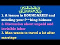 3 things a lesson in boundaries convo on unpaidinvisible labor incompatible relationship