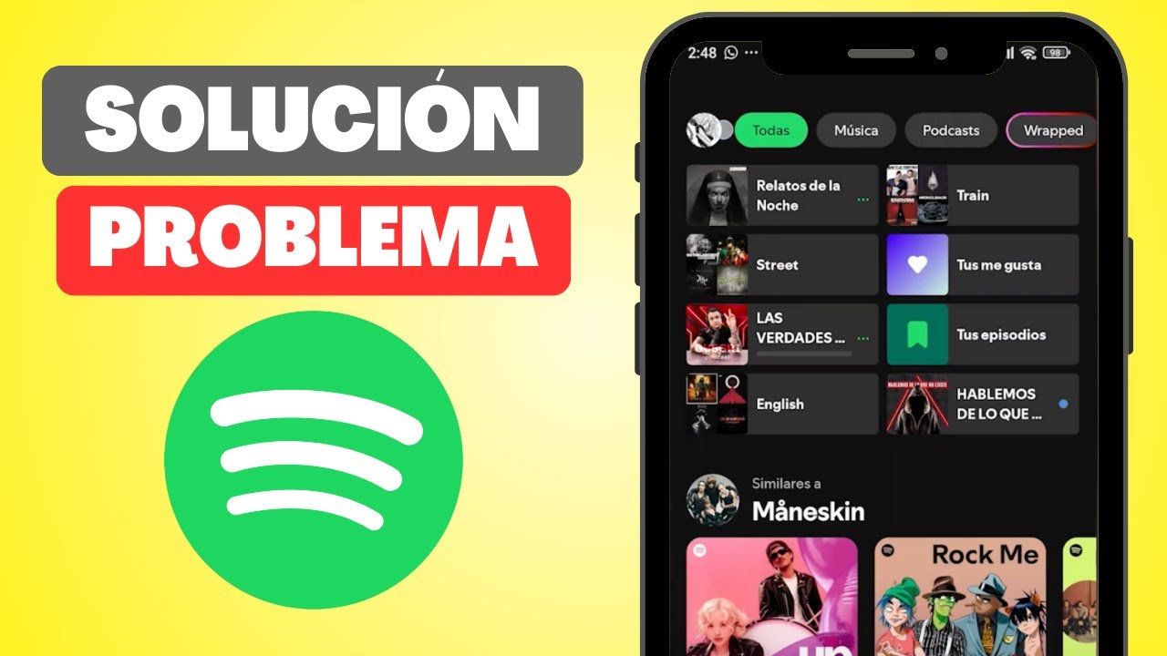 Cómo Arreglar el Problema de Spotify que No Reproduce Música en Android ...
