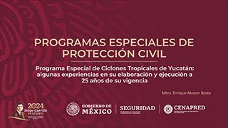 Curso: Programas Especiales de Protección Civil, Tema 5